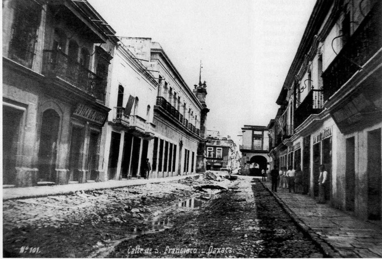 Las Calles antiguas de Oaxaca